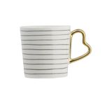 Casa si Gradina - Bucatarie si vesela - Cani si pahare - Cani si cesti - Cana AMBITION Amore, 380ml, portelan, model dungi - Infinity.ro