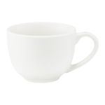 Casa si Gradina - Bucatarie si vesela - Cani si pahare - Cani si cesti - Ceasca AMBITION Aura White, 220ml, portelan, alb - Infinity.ro