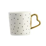 Casa si Gradina - Bucatarie si vesela - Cani si pahare - Cani si cesti - Cana AMBITION Amore, 380ml, portelan, model puncte - Infinity.ro