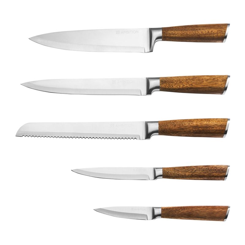 Casa si Gradina - Bucatarie si vesela - Vesela si tacamuri - Cutite si seturi de cutite - Cutit bucatar AMBITION Parma, 20cm, forjat, maner lemn - Infinity.ro