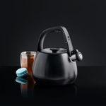 Casa si Gradina - Bucatarie si vesela - Vase pentru gatit - Ceainice si infuzoare - Ceainic aragaz cu fluier AMBITION Tower, 2.3L(2.7L), negru - Infinity.ro