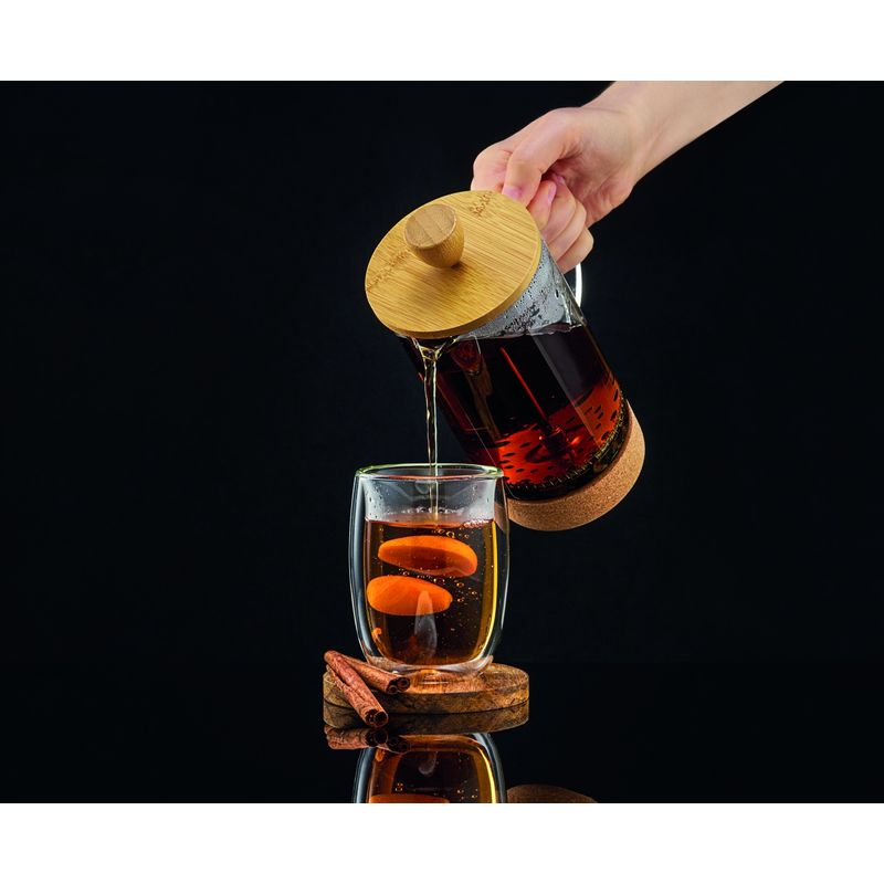 Casa si Gradina - Bucatarie si vesela - Vase pentru gatit - Ceainice si infuzoare - Infuzor ceai sau cafea 1L, AMBITION Natural - Infinity.ro