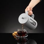 Casa si Gradina - Bucatarie si vesela - Vase pentru gatit - Ceainice si infuzoare - Infuzor ceai sau cafea AMBITION Curly, 600ml, gri - Infinity.ro