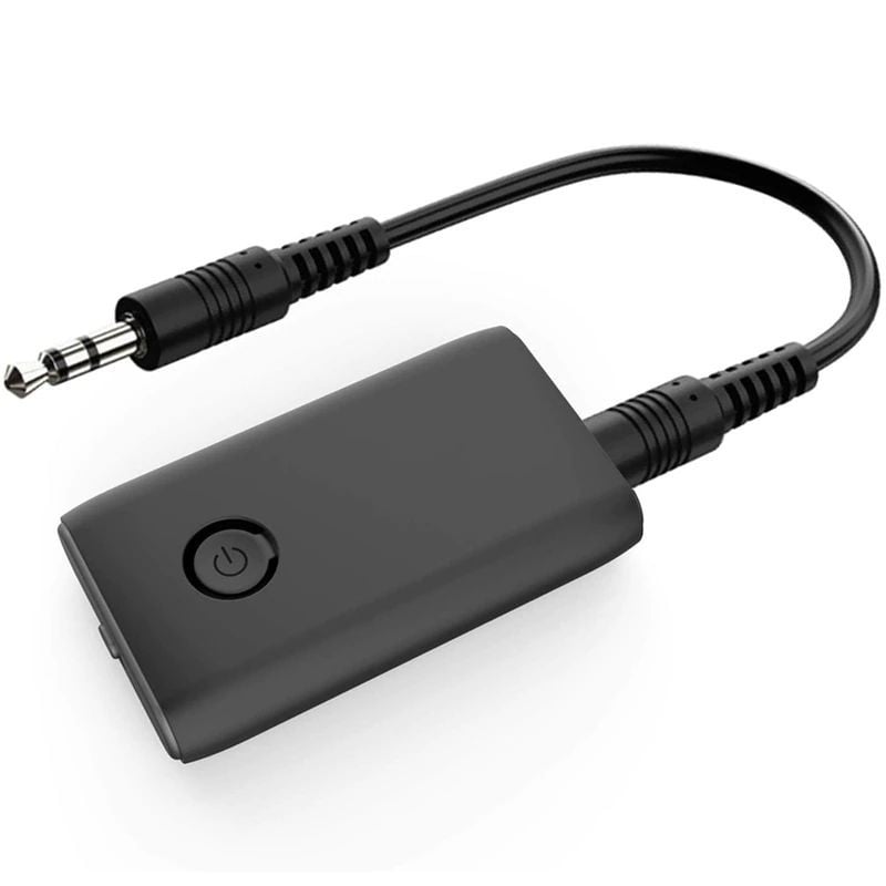 Auto si Moto - Electronice auto - Accesorii electronice auto - Receptor Transmitator Bluetooth Techstar® J40, Bluetooth 5.0, Microfon Incorporat, CVC, AUX, Acumulator Incorporat - Infinity.ro