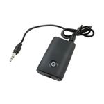 Auto si Moto - Electronice auto - Accesorii electronice auto - Receptor Transmitator Bluetooth Techstar® J40, Bluetooth 5.0, Microfon Incorporat, CVC, AUX, Acumulator Incorporat - Infinity.ro