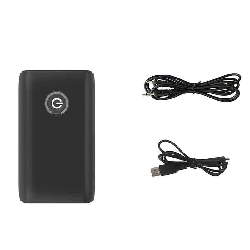 Auto si Moto - Electronice auto - Accesorii electronice auto - Receptor Transmitator Bluetooth Techstar® J40, Bluetooth 5.0, Microfon Incorporat, CVC, AUX, Acumulator Incorporat - Infinity.ro