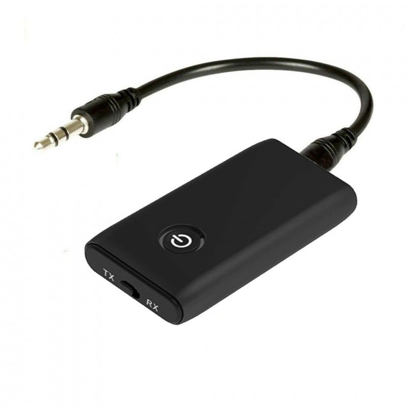 Auto si Moto - Electronice auto - Accesorii electronice auto - Receptor Transmitator Bluetooth Techstar® J40, Bluetooth 5.0, Microfon Incorporat, CVC, AUX, Acumulator Incorporat - Infinity.ro