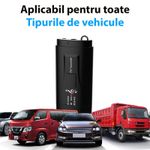 PC, gaming si accesorii - Retelistica - Wireless - Adaptoare wireless - Transmitator receptor auto Techstar® M128, Bluetooth 5.0, Port USB, AUX 3.5 mm, Conectare la sistemul audio auto, Negru - Infinity.ro