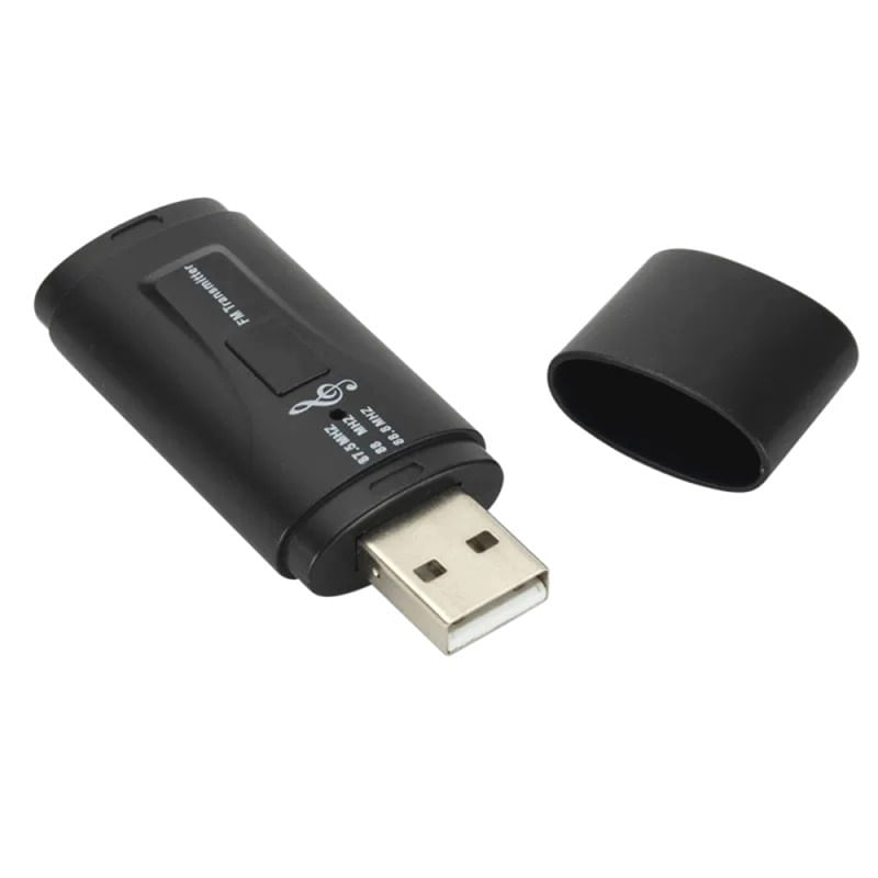 PC, gaming si accesorii - Retelistica - Wireless - Adaptoare wireless - Transmitator receptor auto Techstar® M128, Bluetooth 5.0, Port USB, AUX 3.5 mm, Conectare la sistemul audio auto, Negru - Infinity.ro