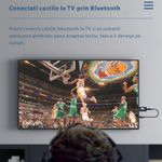 PC, gaming si accesorii - Retelistica - Wireless - Adaptoare wireless - Transmitator receptor audio 2 in 1 Techstar® OT07, Bluetooth 5.0, Afisaj LCD, Port USB, AUX 3.5 mm, Compatibil TV - Infinity.ro