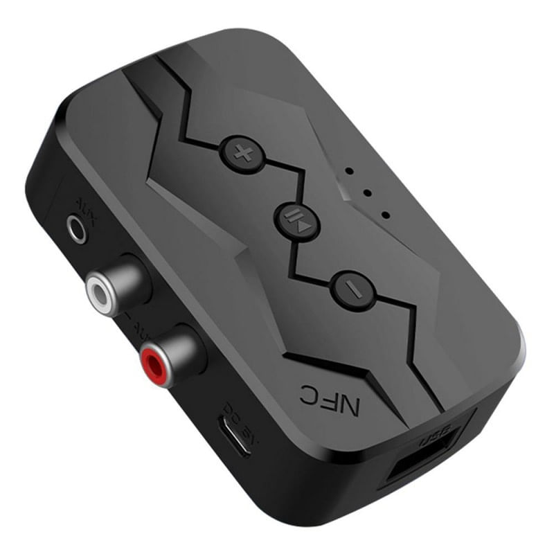 Auto si Moto - Electronice auto - Accesorii electronice auto - Adaptor Bluetooth Techstar® M23, transmitator si receptor pentru TV/PC/Sistem de sunet pentru casa, Jack 3.5mm, Micro - Infinity.ro