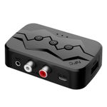 Auto si Moto - Electronice auto - Accesorii electronice auto - Adaptor Bluetooth Techstar® M23, transmitator si receptor pentru TV/PC/Sistem de sunet pentru casa, Jack 3.5mm, Micro - Infinity.ro