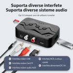Auto si Moto - Electronice auto - Accesorii electronice auto - Adaptor Bluetooth Techstar® M23, transmitator si receptor pentru TV/PC/Sistem de sunet pentru casa, Jack 3.5mm, Micro - Infinity.ro