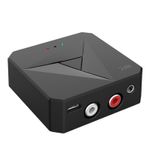 Auto si Moto - Electronice auto - Accesorii electronice auto - Adaptor Bluetooth Techstar® M21, transmitator si receptor pentru TV/PC/Sistem de sunet pentru casa, Jack 3.5mm - Infinity.ro