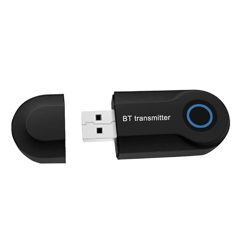 Auto si Moto - Electronice auto - Accesorii electronice auto - Adaptor Audio Bluetooth Techstar® T12, Bluetooth 5.0, Microfon Incorporat, AUX 3.5 mm, Hands Free, pentru PC/TV/Auto - Infinity.ro