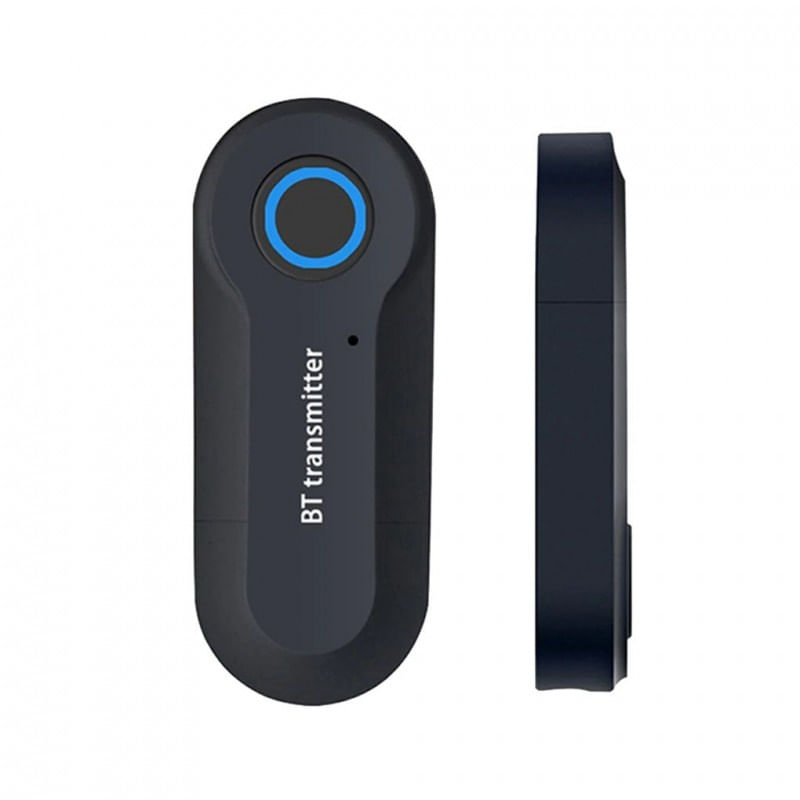 Auto si Moto - Electronice auto - Accesorii electronice auto - Adaptor Audio Bluetooth Techstar® T12, Bluetooth 5.0, Microfon Incorporat, AUX 3.5 mm, Hands Free, pentru PC/TV/Auto - Infinity.ro