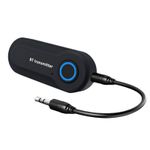Auto si Moto - Electronice auto - Accesorii electronice auto - Adaptor Audio Bluetooth Techstar® T12, Bluetooth 5.0, Microfon Incorporat, AUX 3.5 mm, Hands Free, pentru PC/TV/Auto - Infinity.ro