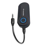 Auto si Moto - Electronice auto - Accesorii electronice auto - Adaptor Audio Bluetooth Techstar® T12, Bluetooth 5.0, Microfon Incorporat, AUX 3.5 mm, Hands Free, pentru PC/TV/Auto - Infinity.ro