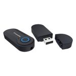 Auto si Moto - Electronice auto - Accesorii electronice auto - Adaptor Audio Bluetooth Techstar® T12, Bluetooth 5.0, Microfon Incorporat, AUX 3.5 mm, Hands Free, pentru PC/TV/Auto - Infinity.ro