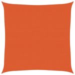 Casa si Gradina - Gradina si terasa - Umbrele si pavilioane - Umbrele - Panza parasolar, portocaliu patrat, 4,5 x 4,5 m, HDPE, 160 g/m² - Infinity.ro