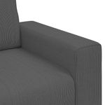 Casa si Gradina - Mobilier - Canapele si coltare - Canapele - Canapea Scaun Gri inchis 59 cm tesatura velur - Infinity.ro