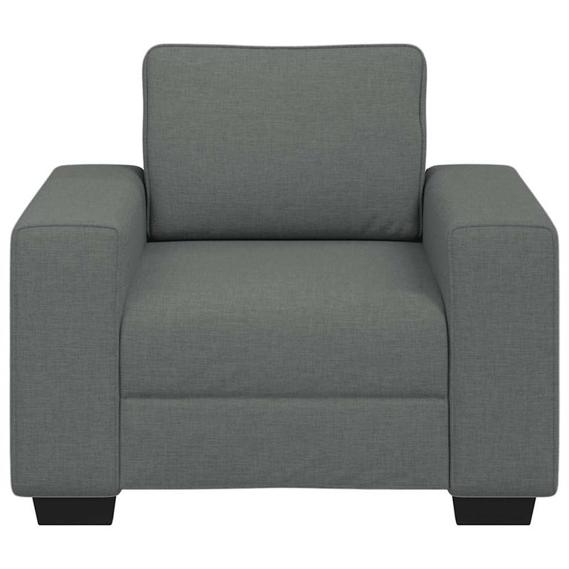 Casa si Gradina - Mobilier - Canapele si coltare - Canapele - Canapea Scaun Gri Inchis 60 cm Tesatura - Infinity.ro