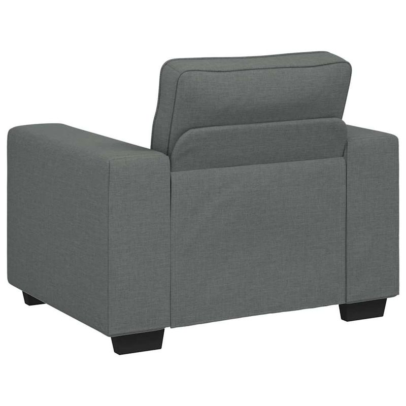 Casa si Gradina - Mobilier - Canapele si coltare - Canapele - Canapea Scaun Gri Inchis 60 cm Tesatura - Infinity.ro