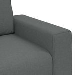 Casa si Gradina - Mobilier - Canapele si coltare - Canapele - Canapea Scaun Gri Inchis 60 cm Tesatura - Infinity.ro
