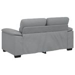 Casa si Gradina - Mobilier - Canapele si coltare - Canapele - Canapea cu 2 locuri, tesatura gri deschis, 120 cm - Infinity.ro