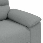 Casa si Gradina - Mobilier - Canapele si coltare - Canapele - Canapea cu 2 locuri, tesatura gri deschis, 120 cm - Infinity.ro