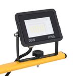 Casa si Gradina - Corpuri si surse de iluminat - Plafoniere, aplice si spoturi - Proiector cu LED si trepied, 2x20 W, alb rece - Infinity.ro