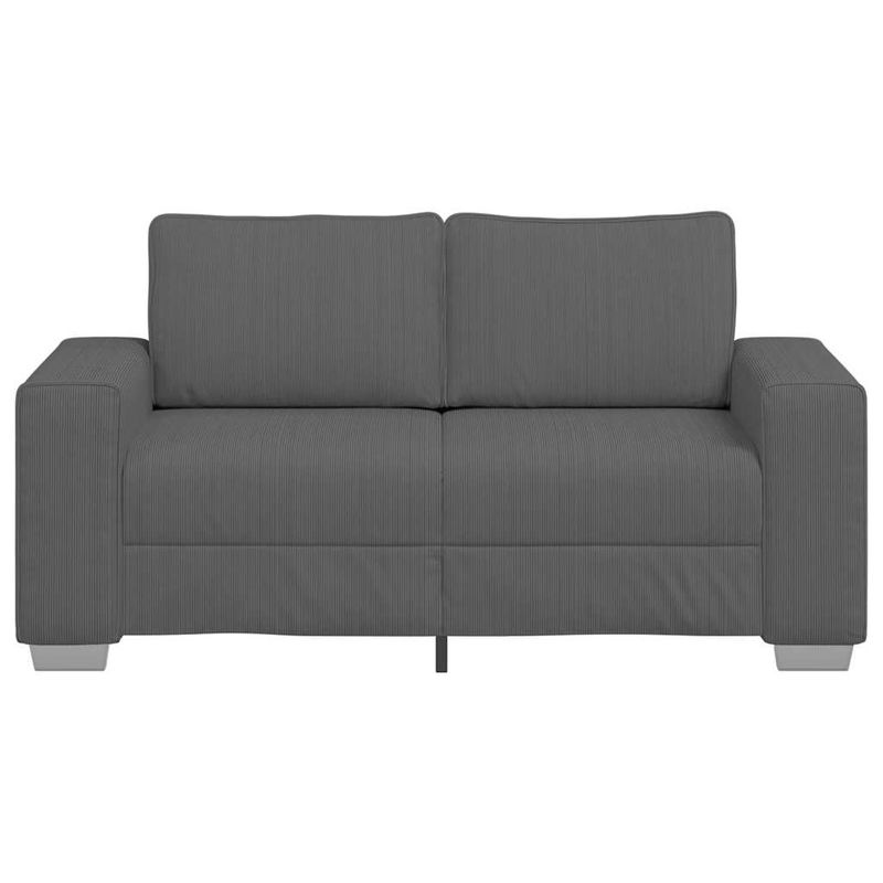 Casa si Gradina - Mobilier - Canapele si coltare - Canapele - Canapea lovesea gri inchis 120 cm tesatura velur - Infinity.ro