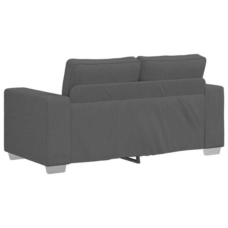 Casa si Gradina - Mobilier - Canapele si coltare - Canapele - Canapea lovesea gri inchis 120 cm tesatura velur - Infinity.ro