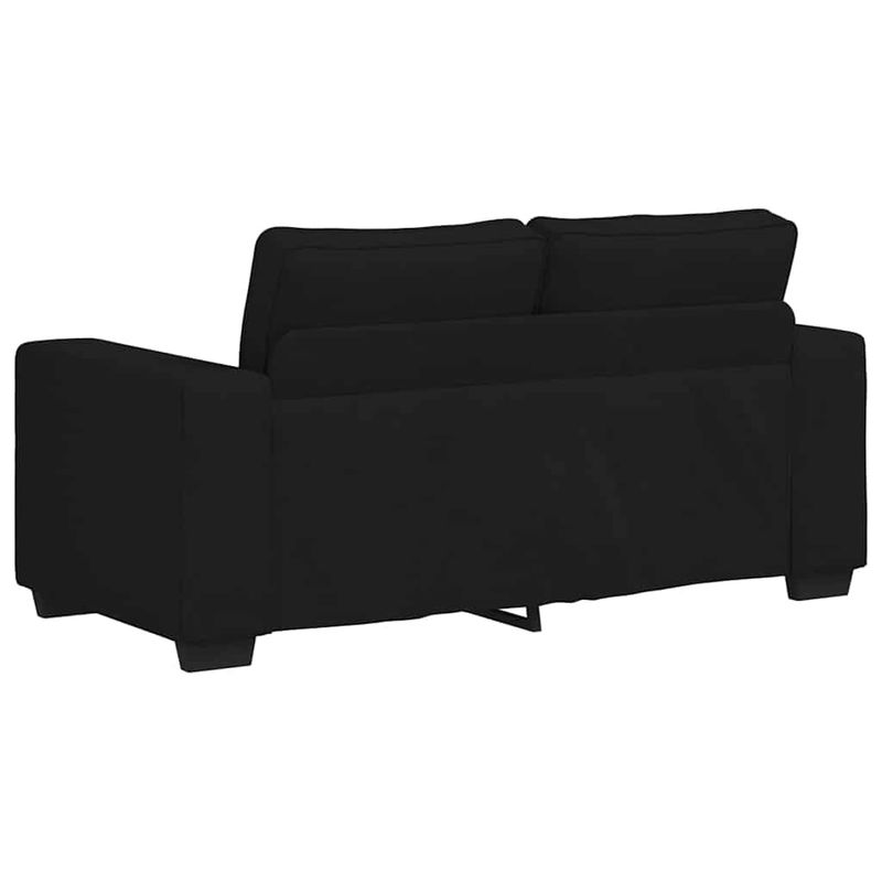 Casa si Gradina - Mobilier - Seturi de mobilier - Seturi living - Set de canapele cu perne, 3 piese, negru, textil - Infinity.ro