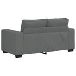 Casa si Gradina - Mobilier - Canapele si coltare - Canapele - Canapea cu 2 locuri, tesatura gri inchis, 120 cm - Infinity.ro