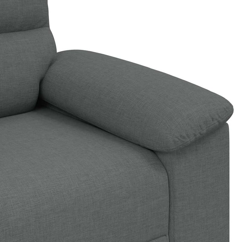 Casa si Gradina - Mobilier - Canapele si coltare - Canapele - Canapea cu 2 locuri, tesatura gri inchis, 120 cm - Infinity.ro