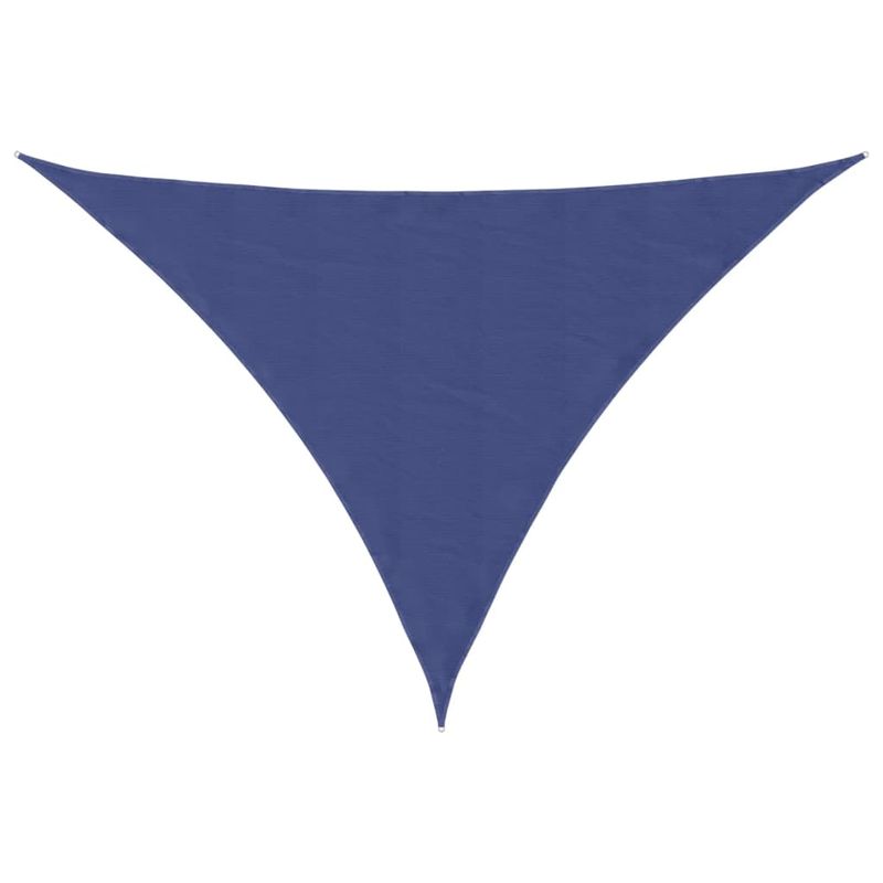 Casa si Gradina/Gradina si terasa/Umbrele si pavilioane/Umbrele - Parasolar, albastru, 3x4x4 m, tesatura oxford, triunghiular - Infinity.ro