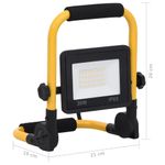 Casa si Gradina - Corpuri si surse de iluminat - Plafoniere, aplice si spoturi - Proiector LED cu maner, 30 W, alb rece - Infinity.ro