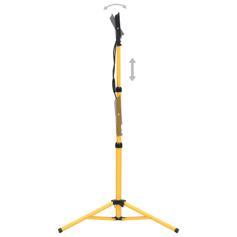 Casa si Gradina - Corpuri si surse de iluminat - Plafoniere, aplice si spoturi - Proiector cu LED si trepied, 2x50 W, alb rece - Infinity.ro