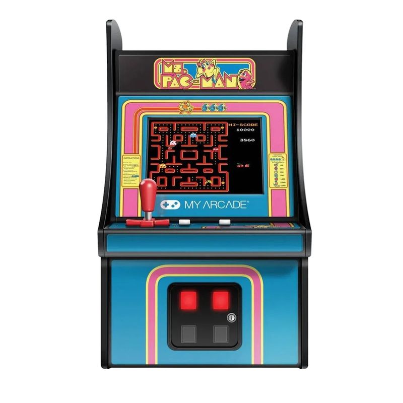 PC, gaming si accesorii - Gaming - Console gaming - Consola portabila, My Arcade, MS.PAC-MAN™ MICRO PLAYER - Infinity.ro