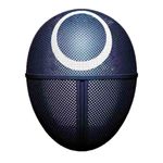 Casa si Gradina - Decoratiuni - Decoratiuni petrecere - Masti si costume carnaval - Set doua masti pentru carnaval, Squid Game, Cerc, Triunghi, Negru - Infinity.ro