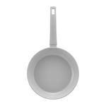 Casa si Gradina - Bucatarie si vesela - Vase pentru gatit - Tigai si seturi - Tigaie universala AMBITION Gris, 24cm, invelis Qualum Basic - Infinity.ro