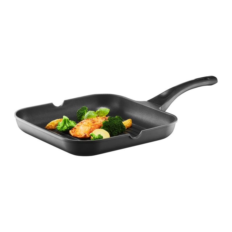 Casa si Gradina - Bucatarie si vesela - Vase pentru gatit - Tigai si seturi - Tigaie grill AMBITION Enzo, 28x28cm, invelis ILAG Ultimate, inductie - Infinity.ro