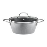 Casa si Gradina - Bucatarie si vesela - Vase pentru gatit - Oale si cratite - Oala cu capac AMBITION Bubble, invelis Qualum Basic, 24cm, 3.7L - Infinity.ro