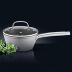 Casa si Gradina - Bucatarie si vesela - Vase pentru gatit - Oale si cratite - Cratita cu capac AMBITION Bubble, 16cm, 1.1L, invelis Qualum Basic - Infinity.ro