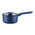 Casa si Gradina - Bucatarie si vesela - Vase pentru gatit - Oale si cratite - Cratita cu capac AMBITION Cobalt, 18cm, 1.9L, invelis Qualum Ceramic - Infinity.ro