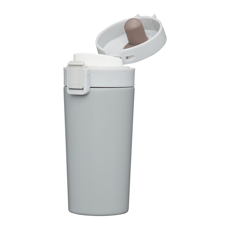 Casa si Gradina - Bucatarie si vesela - Accesorii bar - Termosuri si Cani termos - Cana termos AMBITION Gris, 350ml, buton de siguranta, gri - Infinity.ro