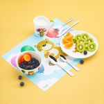 Casa si Gradina - Bucatarie si vesela - Vesela si tacamuri - Farfurii si boluri - Farfurie plata AMBITION JUNIOR Eddie, 19cm, ursulet cu baloane - Infinity.ro