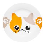 Casa si Gradina - Bucatarie si vesela - Vesela si tacamuri - Farfurii si boluri - Farfurie desert AMBITION Kitty, 19cm, portelan, model pisica - Infinity.ro