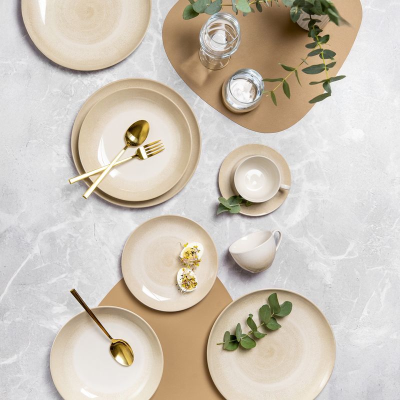 Casa si Gradina - Bucatarie si vesela - Vesela si tacamuri - Farfurii si boluri - Farfurie plata AMBITION Playa, 27cm, ceramica - Infinity.ro